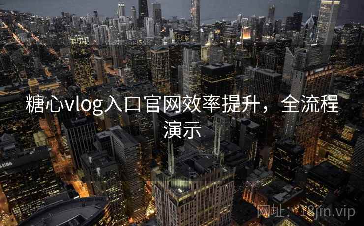 糖心vlog入口官网效率提升，全流程演示  第2张